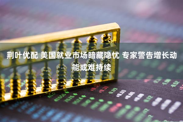 荆叶优配 美国就业市场暗藏隐忧 专家警告增长动能或难持续
