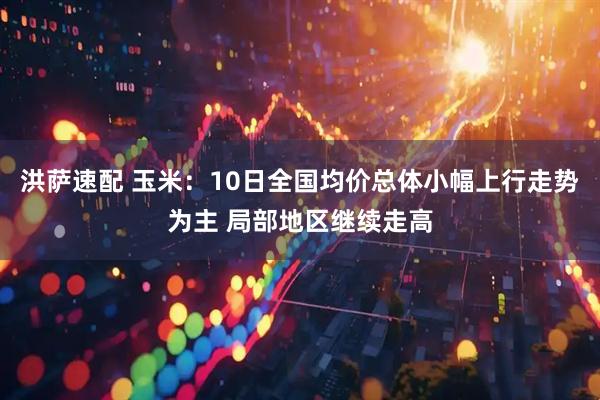 洪萨速配 玉米：10日全国均价总体小幅上行走势为主 局部地区继续走高